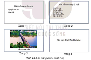 Giải Tin học 4 sách Kết nối, bài 7: Tạo bài trình chiếu