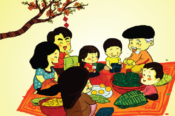 Tết Nguyên Đán: Tết Nguyên Đán là ngày lễ trọng đại nhất trong năm đối với người Việt, và là dịp để gia đình, bạn bè và người thân quây quần bên nhau. Tất cả mọi người đều háo hức chào đón sự kiện quan trọng này và cùng nhau tham gia vào các hoạt động như ăn Tết, xem múa lân, pháo hoa và chúc tết. Chào đón năm mới, người Việt đều hy vọng sẽ có một năm mới đầy tài lộc, sức khỏe và hạnh phúc.
