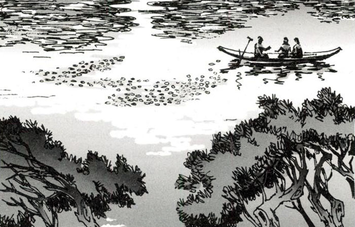 Hãy làm rõ nhận định sau: “Cảnh khuya” là bài thơ thể hiện rõ tình yêu thiên nhiên, tình yêu đất nước của nhà thơ Hồ Chi Minh